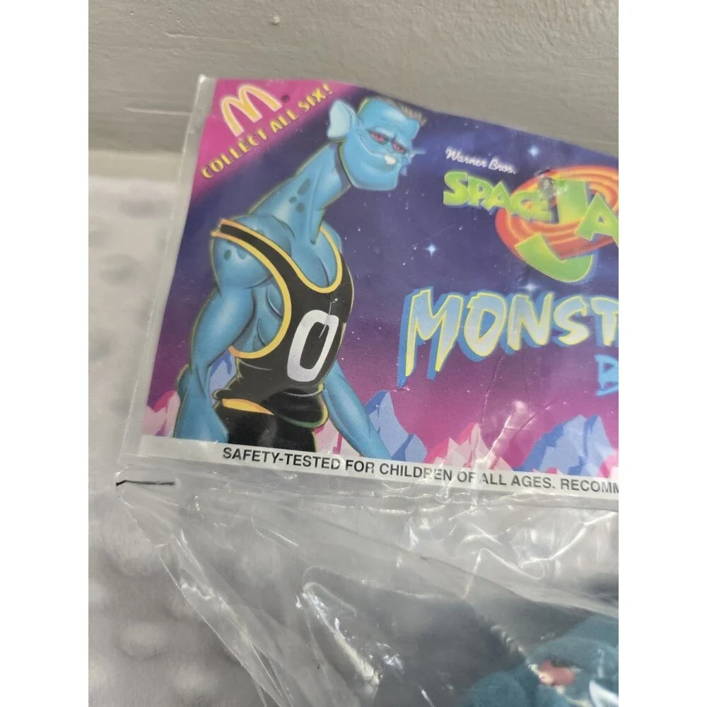New 1996 McDonald's Happy Meal Toy Space Jam Monstars Blanko 11